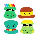 Leprechaun Hat SVG Cuttable Files