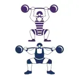 Weight Lifting SVG Cuttable Files