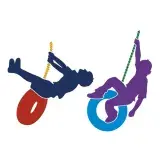 Tire Swing Boy SVG Cuttable Files