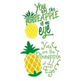 Pineapple to My Eye SVG Cuttable Files
