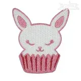Bunny Cupcake Embroidery Designs