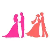 Wedding Couple Cuttable Designs