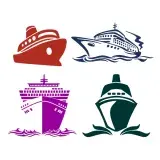 Cruise Ships SVG Cuttable Designs