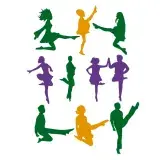 Irish Dance Dancing SVG Cuttable Designs
