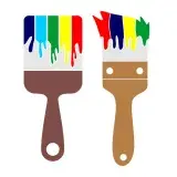 Paint Brush SVG Cuttable Designs