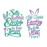 Silly Rabbit SVG Cuttable Designs
