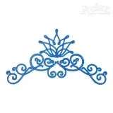 Tiara Crown Embroidery Design