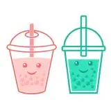 Bubble Tea SVG Cuttable Design