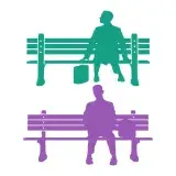 Forrest Gump Movie SVG Cuttable Design