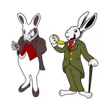 Mr Rabbit SVG Cuttable Design