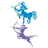 Sagittarius Zodiac Horoscope SVG Cuttable Design