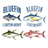 Tuna Fish SVG Cuttable Design