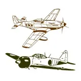 Typhoon Aircraft SVG Cuttable Design