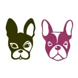 French Bulldog SVG Cuttable Design
