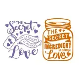Secret Ingredient SVG Cuttable Design
