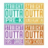 Straight Outta Pack SVG Cuttable Designs