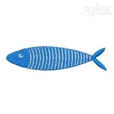 Cute Fish Embroidery Design