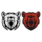 Roaring Bear SVG Cuttable Design