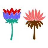 Water Lilies SVG Cuttable Design
