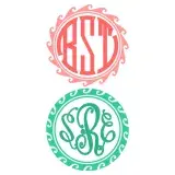 Hawaiian Tribal Monogram SVG Cuttable Frame