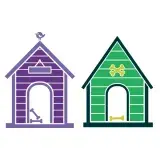 Dog House SVG Cuttable Design