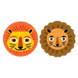 Graphic Lion SVG Cuttable Design