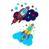 Rocket SVG Cuttable Design