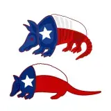 Texas Armadillo SVG Cuttable Design