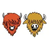Bison SVG Cuttable Design