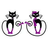 Cat Bow Tie sVG Cuttable Design