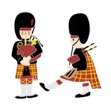 Piper Scotland SVG Cuttable Design