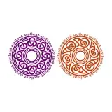 Scotland Circle Tribal Pattern SVG Cuttable Design