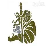 Viking Tribe Embroidery Design