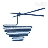 Noodle Bowl Embroidery Design