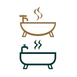 Bathtub SVG Cuttable Design