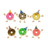 Donuts Doughnut Party SVG Cuttable Design