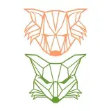 Geometric Fox SVG Cuttable Design