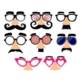 Funny Mask SVG Cuttable Design