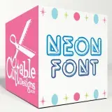 Neon Light SVG Cuttable Design