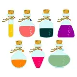Magical Potion SVG Cuttable Design
