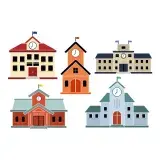 School SVG Cuttable Design