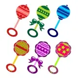  Baby Rattle Toy SVG Cuttable Design