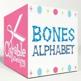 Bones SVG Cuttable Font