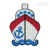 Cruise Ship Embroidery Design