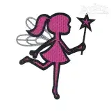 Tiny Fairy Embroidery Design