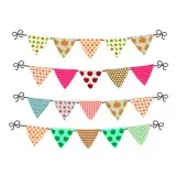 Autumn Banners SVG Cuttable Design