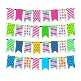 Candy Banners SVG Cuttable Design