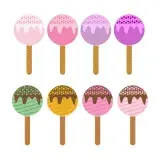 Cake Pop SVG Cuttble Design