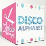 Disco SVG Cuttable Font