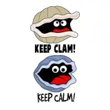 Keep Clam SVG Cuttable Design
